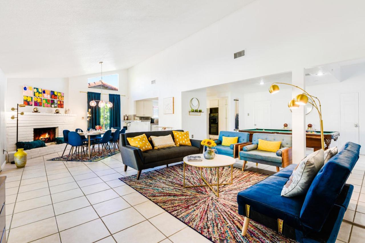 Desert Pool House: Sun, Swim, Sip & Stay Indio Eksteriør billede