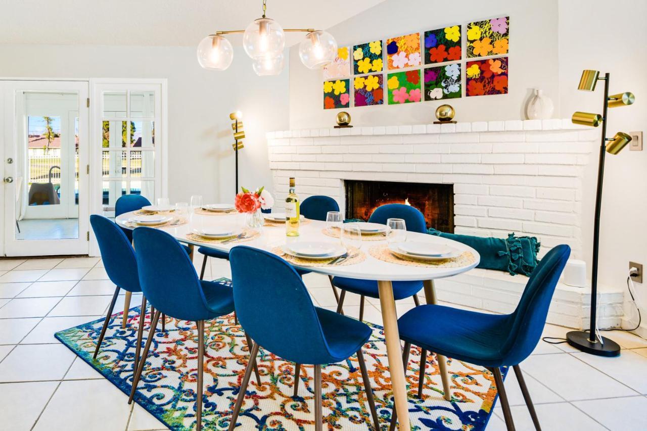 Desert Pool House: Sun, Swim, Sip & Stay Indio Eksteriør billede